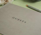 Large Photo Guest Book (Taupe) - Up To 240 Photo Slot | Fits Instant Photos - Image 5
