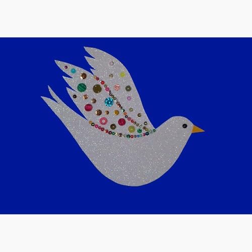 CafePress Peace Dove Greeting Cards Greeting Card (20-pack), Note Card with Blank Inside, Birthday Matte - Image 3