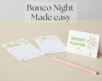 Spring Bunco Scorecard Set - Name Tags And Bunco Party Accessories - Image 2