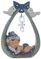 Keepsake Figurine 12 pcs Baby Boy Sleeping Under Blue Pacifier | Awesome Decorations or Party Favors | for Pregnancy Announcements, Gender Reveals, Birthday and Special Celebrations - Image 2