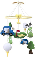 Baby Crib Mobile Golf Mobile for Boys Handmade Toddler Room Decor by Teeloray