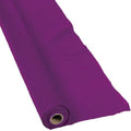 Fun Express 40 x 100 Feet Plastic Table Cover Roll Premium Disposable Plastic Tablecloth for All Type/Shape Tables | Picnic, Party, Banquet, Birthdays, Weddings (Plum) by FunExpress
