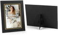 Golden State Art, Paper Picture Frames, 4X6, Black Gold Lining, 100 Pack by GoldenStateArt