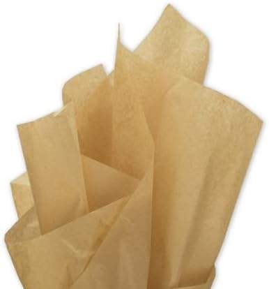 A1 Bakery Supplies Solid Tissue Paper, Recycled Kraft, 15 x 20" (960 Sheets) Premium Quality Gift Wrap Tissue Paper by A1+Bakery+Supplies
