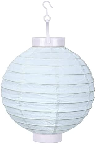 Ashland 8" White Paper Lantern Set - Image 6