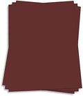 Merlot Red Card Stock - 8 1/2 x 11 Gmund Colors Matt 111lb Cover, 25 Pack by LCIPaper