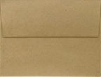 LUXPaper A2 Invitation Envelopes | Peel & Press | 4 3/8" x 5 3/4" | Grocery Bag Brown | 70lb. Text | 250 Qty - Image 2