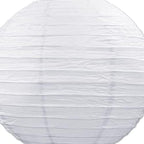 Beistle White Jumbo Paper Lantern Hanging Decoration for Weddings, Bridal Showers, Graduation Parties - Image 4