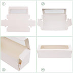 NPLUX Bundle of Gold Bakery Boxes and White Macaron Boxes for Birthday Baby Shower Party - Image 5