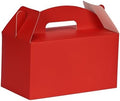 Red Gable Boxes with Handles, 9.45"x5"x5", 30 Pack by AOSRIC
