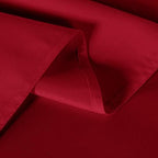 sancua 2 Pack Red Tablecloths 60x120 Inch for 8 Feet Rectangle Tables - Image 5