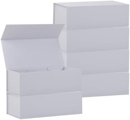 iloMAOZX White Gift Box, 12x6x4 Inch Gift Boxes for Presents & Packaging by Unknown