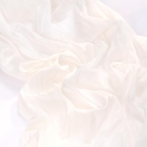 Ivory Cheesecloth Table Runner Farmhouse Fall Table Runner 10ft, 8 Pack - Image 4