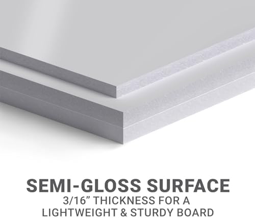 GotPrint Premium Custom Foam Boards, 3/16" Thick Customized Your Own Design Logo/Image/Text Foam Poster Boards for Photo Mounting, Presentations, Art Craft, Shape Rectangle, 10" X 14", Pack of 1 - Image 5