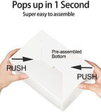 Happyhiram 30 Pack White Large Welcome Gable Boxes for Wedding, 9x6x6 Inch - Image 4