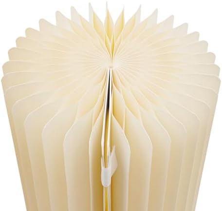 3 Pieces Cylinder Stands with Lights Foldable Cardboard Centerpiece Display White Reusable Pedestal Stands Foldable Paper Columns Pillars Display for Parties Wedding Birthday Decor - Image 5