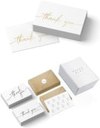 Paper Play Thank You Cards Bundle | 120 Pack with Envelopes by PaperPlayDesign