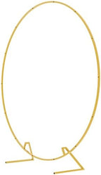 Fomcet 6ft Round Backdrop Stand Gold Circle Arch Metal Wedding Arch - Image 2