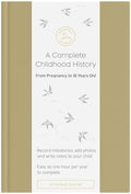 Promptly Journals, A Complete Childhood History: From Pregnancy to 18 Years Old (Sage Green, Linen) | Baby Book and Pregnancy Journal | Baby Memory Book by PromptlyJournals