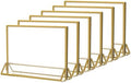 NIUBEE 5x7 Acrylic Sign Holder, Picture Frame, Wedding Table Numbers, 6pack by NIUBEE