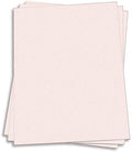 Powder Pink Card Stock - 8 1/2 x 11 Gmund Colors Matt 111lb Cover, 25 Pack by LCIPaper