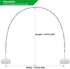IDAODAN Balloon Arch Kit and Balloon Pump, Balloon Arch Stand with Electric Balloon Pump, Adjustable Wide Garland Arch for Wedding Baby Shower Birthday Party Supplies Decorations - Image 4