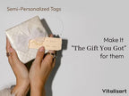 Vitalizart White Metallic Grid Wrapping Paper Set 30" Ogranza Ribbon & Tags - Image 6