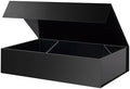 PACKHOME Extra Large Black Gift Box 17.5x11.3x4.3in with Magnetic Lid by PACKHOME