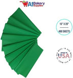 Gift Wrapping Tissue Paper 15X20 480 Pack by A1 Bakery Supplies (Kelly Green) - Image 7