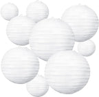 11 Pcs Paper Lanterns Assembling and Hanging These for Beach Ball Sports Parties is Hassle - Free, Lantern is Equipped with a C - Shaped Clip, Enabling Quick Setup. by Unknown