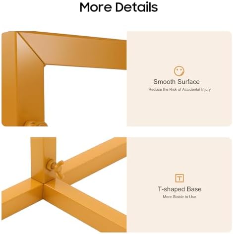 6.6ftx5ft Backdrop Stand, Portable Pipe and Drape Backdrop Stand for Parties Silver Wedding Garden Balloon Arch Frame for Wedding Birthday Parties Banquets Background Decor (4.9x 6.6ft) - Image 7