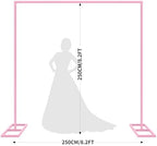 Metal Adjustable Square Arches Backdrop Heavy Duty Wedding Stand - Image 2