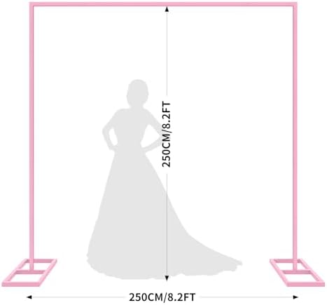 Metal Adjustable Square Arches Backdrop Heavy Duty Wedding Stand - Image 2