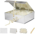 BoxSkivra Silver Extra Large Gift Box 16.5x13x5.3 In Jumbo Box, 3 Pack by Unknown