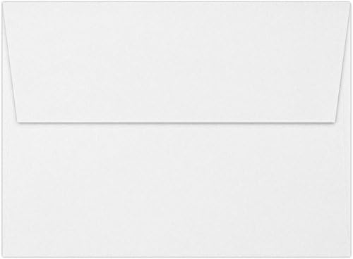 LUXPaper A7 Invitation Envelopes | Peel & Press | 5 1/4" x 7 1/4" | Bright White | 80lb. Text | 250 Qty by LUXPaper