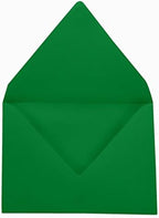 A7 Size Wedding Invite Envelopes Euro V-Flap 80lbs (5 1/4 x 7 1/4) High Quality Stationary - Packs & Colors Available - Image 3