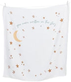 Lulujo Baby’s First Year Milestone Blanket and Card Set | 40in x 40in (Written in the Stars) - Image 3