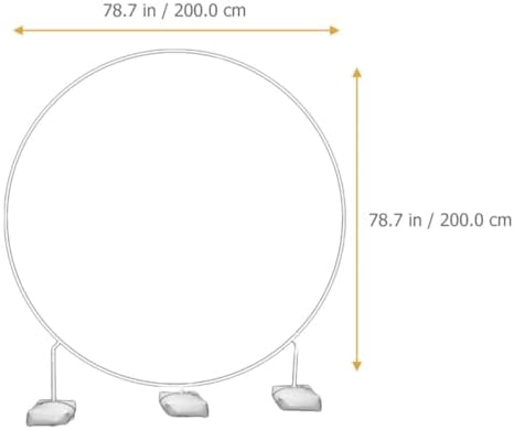 Balloon Arch Kit with Base, Pvc, Reusable White - Image 2