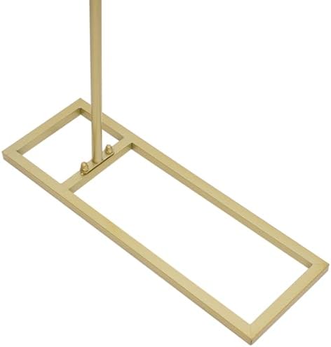 Ballon Stand 6.56 Ft(2M) and 2pcs Flower Stands 31.5 in,Metal Wedding Arch,Half Arch Balloon Stand with Base for Ceremony Birthday Baby Shower Anniversary Background Decoration (Golden) - Image 6