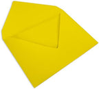A7 Size Wedding Invite Envelopes Euro V-Flap 80lbs (5 1/4 x 7 1/4) High Quality Stationary - Packs & Colors Available - Image 5