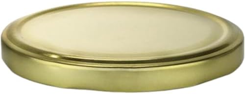 Nakpunar 4 pcs 32 fl oz Quart Glass Tureen Jars with Gold Plastisol Lined Lids - Made in Italy - Image 6