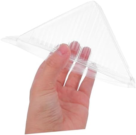 Disposable Sandwich Box 100Pcs Plastic Cover for Cake - Image 4