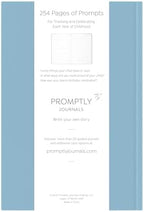 Promptly Journals, A Complete Childhood History: From Pregnancy to 18 Years Old (Dusty Blue, Leatherette) | Baby Book and Pregnancy Journal | Baby Memory Book - Image 2
