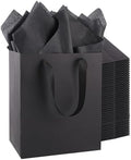 Addblu 30 Pack Black Gift Bags with Handles by Unknown