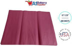 Gift Wrapping Tissue Paper 15X20 480 Pack by A1 Bakery Supplies (Burgundy) - Image 2