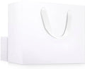 EUSOAR Extra Large Gift Wrap Bags with Handles, 20 Pack 16x6x12 inches White Kraft Paper Bags Bulk, Heavy Duty Totes for Wedding, Grocery, Boutique, Retail, Business, Party Favors, Birthdays by EUSOAR