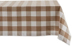 DII Stone Buffalo Check Tablecloth, 60x84 Cotton Farmhouse Rectangular by DII