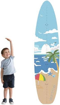 Height Chart Kids,Surfboard Wood Growth Chart,Customized Name Kids Measuring Chart Wall,Kids Growth Chart Ruler,Child Height Measurement Nursery Decor Baby Room by Chgcuofce