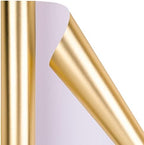 RUSPEPA Gold Wrapping Paper - Solid Color Metallic Matte Gold Foil Gift Wrap Paper Jumbo Roll Perfect for Wedding, Birthday, Christmas, Baby Shower, Graduation Congrats - 30 Inches x 100 Feet - Image 6