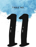 Numeric Design Table Number Cards Double Sided Party Table Numbers for Reception Baby Shower Anniversary Birthday Bridal Party 4x6 100 Pcs by Unknown